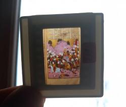 HÜRNAMEDEN 5 ADET OSMANLI MİNYATÜR DİA FOTOĞRAF 1990'LAR ÇEKİM KONDİSYON YÜKSEK KOLEKSİYONLUK NADİR  (sa)
