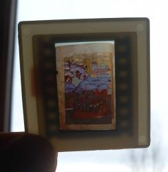 HÜRNAMEDEN 5 ADET OSMANLI MİNYATÜR DİA FOTOĞRAF 1990'LAR ÇEKİM KONDİSYON YÜKSEK KOLEKSİYONLUK NADİR  (sa)