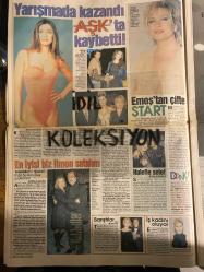 HAFTA SONU GAZETESİ - DOĞUM GÜNÜ HEDİYESİ (TURKİSH - NEWSPAPER) - TAM TAKIM 20 SAYFADIR - 18 MART 1998 - Sayı: 11 -Tarkan-Şebnem Özinal-Salih Keçeci-Nevbahar-Ebru Gündeş-Dilek Ayazoğlu-Zeynep Tunuslu-Filiz Kansu-Zeynep Uludağ-Ebru Şimşek-Leyla Adalı-İlhan Şeşen-Burhan Şeşen-Gökhan Şeşen-Nikiforos Metaxas-Can Kozlu-Hasan Esen-Kıraç-Neşe Aksoy-Nihat Doğan-Yeliz Yıldırım-Edip Akbayram-Orhan Gencebay-Batsın Bu Dünya-Sibel Can-Hüseyin Ketenci-Meral Konrat-Nebahat Çehre-Yılmaz Güney-Abdurrahman Keskiner-Eşref Kolçak-Harun Kolçak-Ozan Hanım-Pakize Suda-Pınar Aylin-Mert Tokatlı-Ferda Anıl Yarkın-Şebnem Dönmez-Altan Karabulut-Tekin-Özlem Tekin-Cenk Eren-Aylin Coşkun-Hakan Şükür-Banş Kocaoğlu-Safiye Soyman-Pınar Eliçe-Fırat Tur-Niran- Salih Keçeci-Uğur Bey-Faruk Süren-Ajda Pekkan-Şevki Yılmaz-Sevda Demirel-Sibel Gökçe-İbrahim Tatlıses-Suat Ekiz-Emel Sayın-Kerem Alışık-Buket Saygı-Ayşenur-Merih Ermakastar-Engin Şenkan-Şevket Çoruh-Deniz Akkaya-Suat Kızıl-İhan Kapro-Hale Soygazi-Banu Alkan
