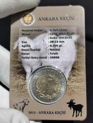 Darphane 2015 Hayvanlar Serisi Ankara Keçisi