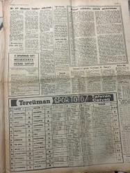 TERCÜMAN GAZETESİ - DOĞUM GÜNÜ HEDİYESİ (TURKISH NEWSPAPPER) - 13 MAYIS 1969 - SADECE DÖRT SAYFADIR -Ahmet Kabaklı-Ahmet E Uysal-Özkan-İbrahim Baba-Suna SAN-Rauf Tamer-Kamil Ocak-Nazif Oturgan-Rıdvan Uysal-Eyüp Karadayı-Şeref-Faruk Ilgaz-Selahattin Beyazıt-Mahmut Küçük-AF 27 Mayısa Kadar Çıkacak-Resmi Cübbeler Sokak Gösterisinde Giyilmez-CHP Parti Meclisinin 4 Üyesi Görevden İstifa Etti-AP Genel İdare Kurulu Karar Aldı-Sağlık Bakanlığı Tıbbi Malzemeyi Aracısız İthal Edecek-Günde 6 Bin Defa Kızılay Diye Bağırıyor-Ankarada Bir Genç Eski Nişanlısını Öldürdü-Kanlı Takip Yarın Başlıyoruz-Boğaz Köprüsü-Eskişehir Kan Ağlıyor-Sevinmeye Vakit Yok-Suvariye Göre Göztepe G Sarayı Yenmeye Geliyor-Mademki Gidiyorsun Küçük Jübilede Şerefe Altın Madalya Takıldı-Malatya Olayına Kamil Ocak El Koydu-900 Öğrenci Akşam Yemeğinden Zehirlendi-Başbakan Demirel Dün Ankarada 3 Saat Oteldeydi-Eski Beyoğlu-Uzun Sözün Kısası Sözlerimi Geri Ver-Hafiyeler Kralı-Doktorunuz Diyor Ki Ülseratif Kolit Nedir-A dan Z ye Ka