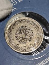 Sultan Abdülmecid 1255/7 Gümüş 5 Kuruş Nadir