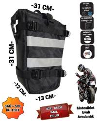SEVBAGS MOTOSİKLET ÖN KORUMA DEMİRİ ÇANTALARI EVALI AVADANLIK 600