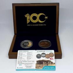 2020 TBMM'NİN AÇILIŞININ 100.YILI HATIRA PARA SETİ ORJİNAL KUTULU