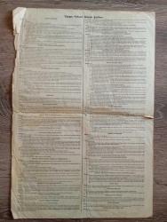 Guardian Assurance Company Limited 1962 tarihli sigorta poliçesi