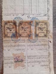 Mezkukat Tezkeresi Evrakı.