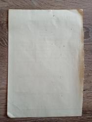 Evkaf Tezkeresi Makbuzu