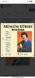 Müslüm Gürses küskünüm 33 Luk Lp açılmamış