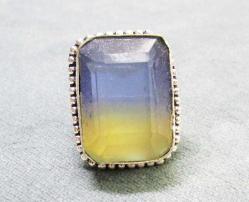 RENKLİ TURMALİN TaŞLı BÜYÜK YÜZÜK.....