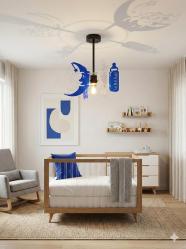 Işık açıkken sıcak ve davetkâr, kapalıyken heykelsi bir siluet.                Mimar tasarımı