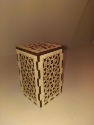 Işık açıkken sıcak ve davetkâr, kapalıyken heykelsi bir siluet.                Mimar tasarımı