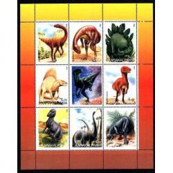 A.1654  1998 PREHİSTORİK YAŞAM DİNOZORLAR  MNH KARAKALPAKYA