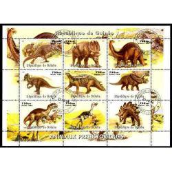 A.1657   1998  PREHİSTORİK YAŞAM DİNOZORLAR  BLOK DAMGALI GİNE