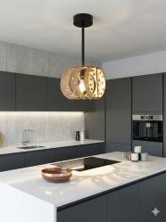 Işık açıkken sıcak ve davetkâr, kapalıyken heykelsi bir siluet.                Mimar tasarımı