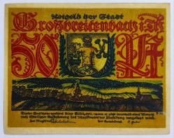 Almanya Asırlık Notgeld 1900'ler 50 Pfenning..