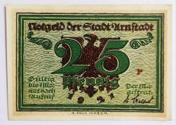 Almanya Asırlık Notgeld 1900'ler 25 Pfenning..