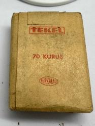 Eski Antika Değerinde DOĞU sigara pakedi 70 kuruş Tekel kolleksiyonluk Açılmamış Dolu