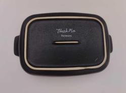 Touch Me Marka Stoneware Seramik Siyah Fırın Kabı