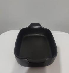 Touch Me Marka Stoneware Seramik Siyah Fırın Kabı