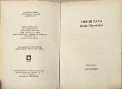 Bekle Diyarbakır – Mehdi Zana | 1991 Birinci Baskı | DOZ Yayınları