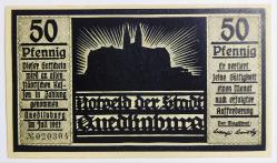 Almanya Asırlık Notgeld 50 Pfenning..((1921))