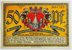 Almanya Asırlık Notgeld 50 Pfenning..((1900'ler))