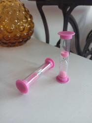 hureggo concept pembe kum saati 2 adet & 3 dakikalık