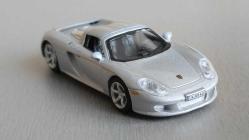 LOT.7 » SILVER PORSCHE CARRERA GT   DÖKME DEMİR   SIFIR  HİÇ KULLANILMAMIŞ   1/72 ÖLÇEK KOLLEKSİYON ÜRÜNÜ ÇOK ÇOK NADİR