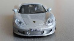 SILVER PORSCHE CARRERA GT   DÖKME DEMİR   SIFIR  HİÇ KULLANILMAMIŞ   1/72 ÖLÇEK KOLLEKSİYON ÜRÜNÜ ÇOK ÇOK NADİR