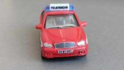 2007 MERCEDES BENZ C CLASS FEUERWEHR  DÖKME DEMİR   SIFIR  HİÇ KULLANILMAMIŞ   1/87 ÖLÇEK KOLLEKSİYON ÜRÜNÜ ÇOK ÇOK NADİR