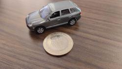 2002 PORSCHE CAYENNE TURBO DÖKME DEMİR  SIFIR  HİÇ KULLANILMAMIŞ   1/72 ÖLÇEK KOLLEKSİYON ÜRÜNÜ ÇOK ÇOK NADİR