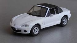1998 MAZDA MX-5 ROADSTER  DÖKME DEMİR  SIFIR  HİÇ KULLANILMAMIŞ   1/72 ÖLÇEK KOLLEKSİYON ÜRÜNÜ ÇOK ÇOK NADİR