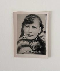 Greta Garbo Çikolata Kartı