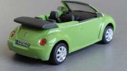 1998 WOLKSVAGEN NEW BEETLE CABRIO CONCEPT  DÖKME DEMİR  SIFIR  HİÇ KULLANILMAMIŞ   1/72 ÖLÇEK KOLLEKSİYON ÜRÜNÜ ÇOK ÇOK NADİR