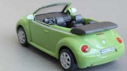 1998 WOLKSVAGEN NEW BEETLE CABRIO CONCEPT  DÖKME DEMİR  SIFIR  HİÇ KULLANILMAMIŞ   1/72 ÖLÇEK KOLLEKSİYON ÜRÜNÜ ÇOK ÇOK NADİR