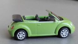 1998 WOLKSVAGEN NEW BEETLE CABRIO CONCEPT  DÖKME DEMİR  SIFIR  HİÇ KULLANILMAMIŞ   1/72 ÖLÇEK KOLLEKSİYON ÜRÜNÜ ÇOK ÇOK NADİR