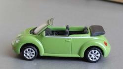 1998 WOLKSVAGEN NEW BEETLE CABRIO CONCEPT  DÖKME DEMİR  SIFIR  HİÇ KULLANILMAMIŞ   1/72 ÖLÇEK KOLLEKSİYON ÜRÜNÜ ÇOK ÇOK NADİR