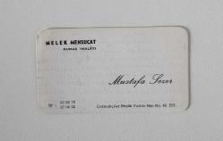 Melek Mensucat Kumaş İmalatı / Mustafa Sezer Kartvizit