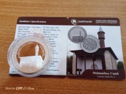 Kastamonu Mahmutbey Camii Darphane  Gümüş Hatıra Para ( sertifikalı)