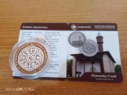 Kastamonu Mahmutbey Camii Darphane  Gümüş Hatıra Para ( sertifikalı)