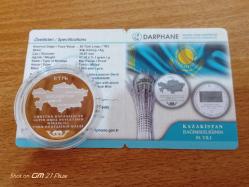 Kazakistan Bağımsızlığının 30. Yılı Hatıra Gümüş Para (Sertifikalı)