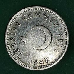 LOT.13 » TÜRKİYE  1948   50 KURUŞ  GÜMÜŞ 4 GRAM