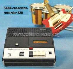 Cassetten Recorder 320 SABA; Villingen