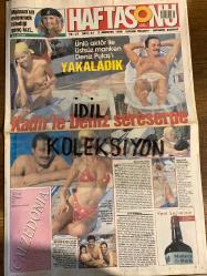 HAFTA SONU GAZETESİ - DOĞUM GÜNÜ HEDİYESİ (TURKİSH - NEWSPAPER) - TAM TAKIM 24 SAYFADIR - 5 AĞUSTOS 1998 - Sayı: 31 -Deniz Pulaş-Barış Kocaoğlu-Kadir İnanır-Levent İnanır-Ebru Gündeş-Pınar Karadağ-Şeyhan Soylu-Dana-Ateş Çelik-Seren Serengil-Murat Türel-Volkan Yetmişbir-Mustafa Doğan-Hakan Yalçın-Güllü-Hakan Taşıyan-Müslüm Gürses-Jale Parıltı-Reyhan Ataman-Yonca Evcimik-Yeşim Salkım-Bilge Ömer Şan-Nida Tüfekçi-İskender Yılmazer-Muazzez Abacı-Zeki Müren-Serdar Ortaç-Nur Yoldaş-Aydın Aydın-Celine Dion-Burcu Güneş-Ahmet Koç-Osman Öztunç-Kadir Demirel-Türkan Şoray-Yağmur Şoray-Özlem Uçar-Nejat Uygur-İzel-Ebru Cündübeyoğlu-Özlem Yıldız-Mehmet Ali Erbil-Zeynep Tokuş-Didem Erol-Ceyda Düvenci-Kaan Girgin-Mahsun Kırmızıgül-Ece Erken-Ateş Çelik-İbrahim Tatlıses-Sibel Turnagöl-Barış Kocaoğlu-Tayfun Dincer-Sibel Can-Hakan-Pınar Deniz-Safiye Soyman-Fatih Ürek-Metin Arolat-Rauf Denktaş-Seden Gürel-Deniz Seki