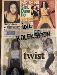 HAFTA SONU GAZETESİ - DOĞUM GÜNÜ HEDİYESİ (TURKİSH - NEWSPAPER) - TAM TAKIM 24 SAYFADIR - 5 AĞUSTOS 1998 - Sayı: 31 -Deniz Pulaş-Barış Kocaoğlu-Kadir İnanır-Levent İnanır-Ebru Gündeş-Pınar Karadağ-Şeyhan Soylu-Dana-Ateş Çelik-Seren Serengil-Murat Türel-Volkan Yetmişbir-Mustafa Doğan-Hakan Yalçın-Güllü-Hakan Taşıyan-Müslüm Gürses-Jale Parıltı-Reyhan Ataman-Yonca Evcimik-Yeşim Salkım-Bilge Ömer Şan-Nida Tüfekçi-İskender Yılmazer-Muazzez Abacı-Zeki Müren-Serdar Ortaç-Nur Yoldaş-Aydın Aydın-Celine Dion-Burcu Güneş-Ahmet Koç-Osman Öztunç-Kadir Demirel-Türkan Şoray-Yağmur Şoray-Özlem Uçar-Nejat Uygur-İzel-Ebru Cündübeyoğlu-Özlem Yıldız-Mehmet Ali Erbil-Zeynep Tokuş-Didem Erol-Ceyda Düvenci-Kaan Girgin-Mahsun Kırmızıgül-Ece Erken-Ateş Çelik-İbrahim Tatlıses-Sibel Turnagöl-Barış Kocaoğlu-Tayfun Dincer-Sibel Can-Hakan-Pınar Deniz-Safiye Soyman-Fatih Ürek-Metin Arolat-Rauf Denktaş-Seden Gürel-Deniz Seki