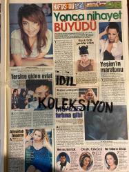 HAFTA SONU GAZETESİ - DOĞUM GÜNÜ HEDİYESİ (TURKİSH - NEWSPAPER) - TAM TAKIM 24 SAYFADIR - 5 AĞUSTOS 1998 - Sayı: 31 -Deniz Pulaş-Barış Kocaoğlu-Kadir İnanır-Levent İnanır-Ebru Gündeş-Pınar Karadağ-Şeyhan Soylu-Dana-Ateş Çelik-Seren Serengil-Murat Türel-Volkan Yetmişbir-Mustafa Doğan-Hakan Yalçın-Güllü-Hakan Taşıyan-Müslüm Gürses-Jale Parıltı-Reyhan Ataman-Yonca Evcimik-Yeşim Salkım-Bilge Ömer Şan-Nida Tüfekçi-İskender Yılmazer-Muazzez Abacı-Zeki Müren-Serdar Ortaç-Nur Yoldaş-Aydın Aydın-Celine Dion-Burcu Güneş-Ahmet Koç-Osman Öztunç-Kadir Demirel-Türkan Şoray-Yağmur Şoray-Özlem Uçar-Nejat Uygur-İzel-Ebru Cündübeyoğlu-Özlem Yıldız-Mehmet Ali Erbil-Zeynep Tokuş-Didem Erol-Ceyda Düvenci-Kaan Girgin-Mahsun Kırmızıgül-Ece Erken-Ateş Çelik-İbrahim Tatlıses-Sibel Turnagöl-Barış Kocaoğlu-Tayfun Dincer-Sibel Can-Hakan-Pınar Deniz-Safiye Soyman-Fatih Ürek-Metin Arolat-Rauf Denktaş-Seden Gürel-Deniz Seki