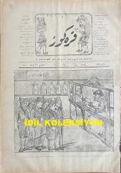 Osmanlıca Karagöz Mizah Dergisi-Gazetesi, Orijinal Dönem Basım, (Ottoman Magazine-Newspaper-Journal Illustré Cara-Gueuz) - 22 Nisan 1909 - Sayı: 78 - Hicri: 2 Rebiülahir 1327 - Rumi: 9 Nisan 1325 - Karikatür: Matbuat Eczahanesi 