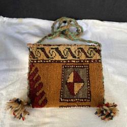 Nostaljik El Dokuma Tuz Heybesi