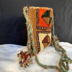 Nostaljik El Dokuma Tuz Heybesi