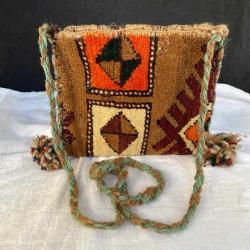 Nostaljik El Dokuma Tuz Heybesi